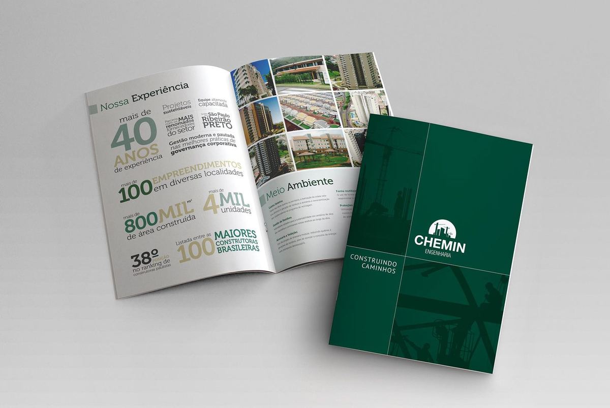 Folleto institucional — Chemin Engenharia