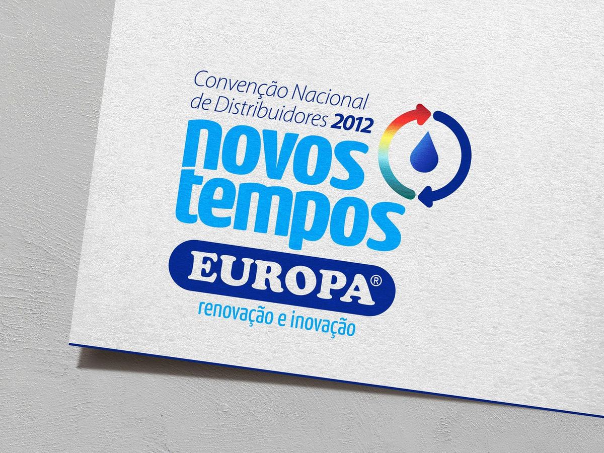 Logo for the 2012 National Distributors Convention — Purificadores de Água Europa