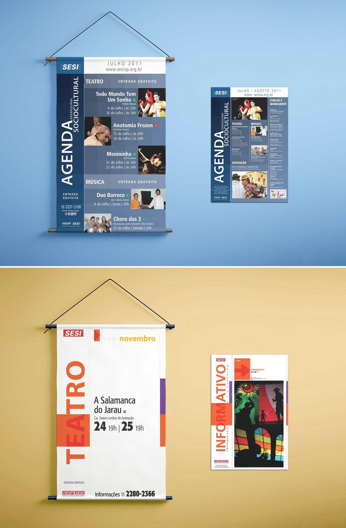 Banners y carteles — SESI São Paulo